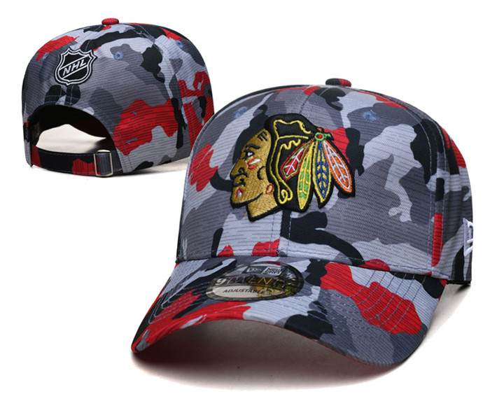 Chicago Blackhawks Stitched Snapback Hats 006